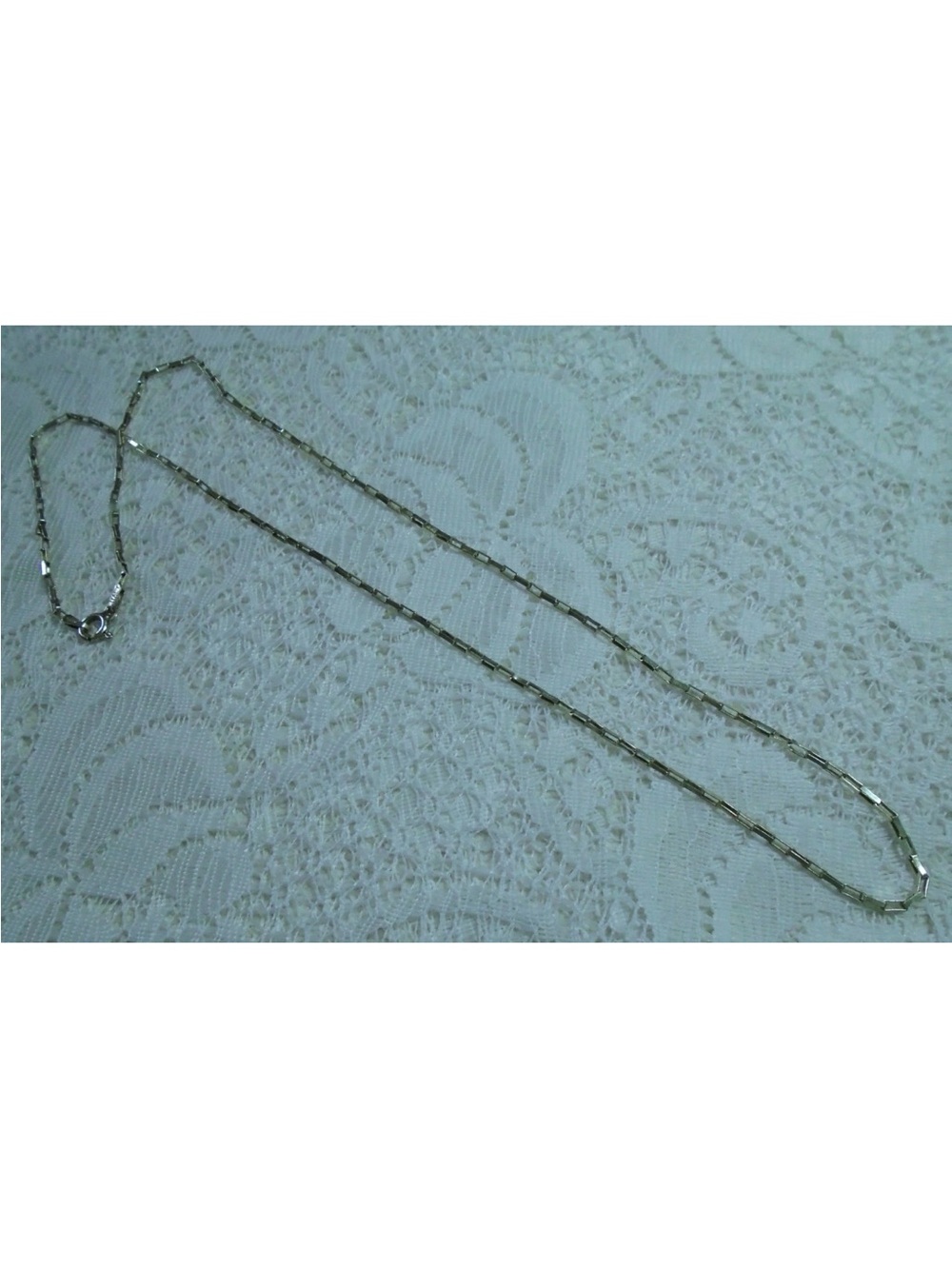 925 silver Made in Italy Box-Link Necklace for Women